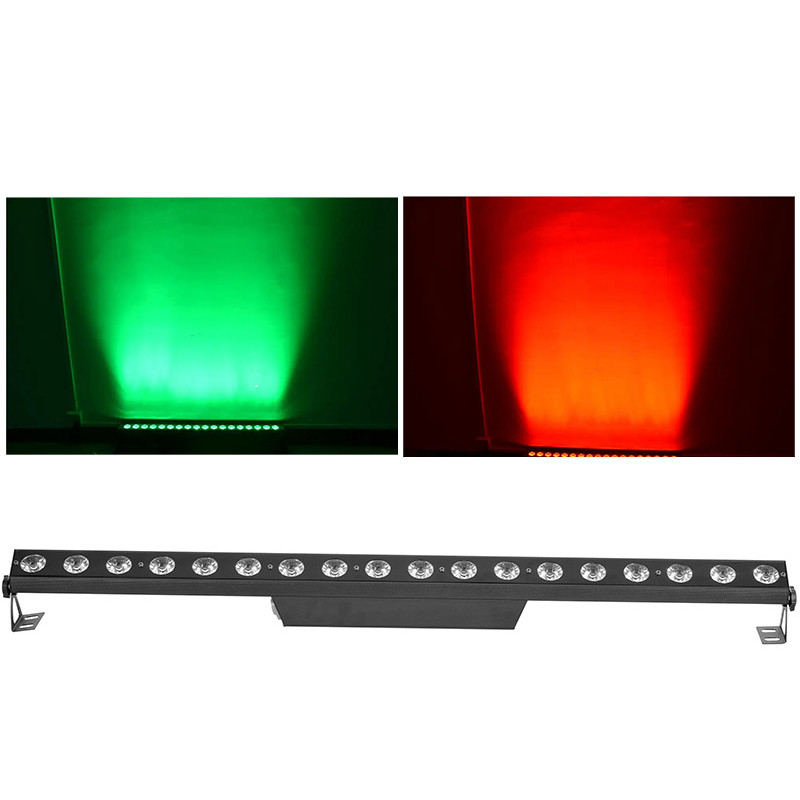 18x4 Watt RGBW 4in1 Rgbw LED Luces de escenario de la ciudad Color LED IP65 fábrica