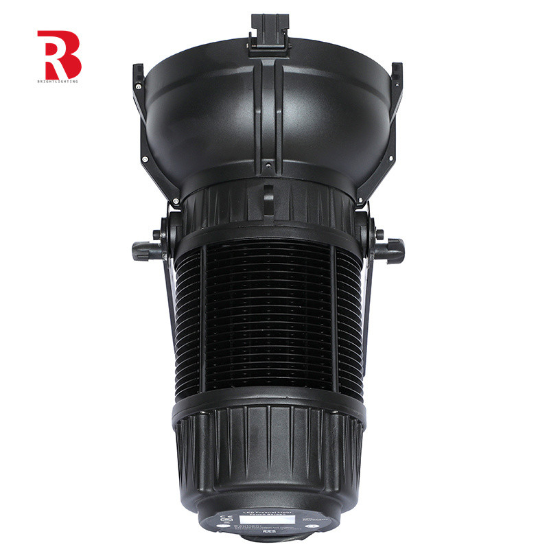 3000K-6000K RDM / DMX RGBAL LED Fresnel Light con luz de estudio de escenario de zoom automático