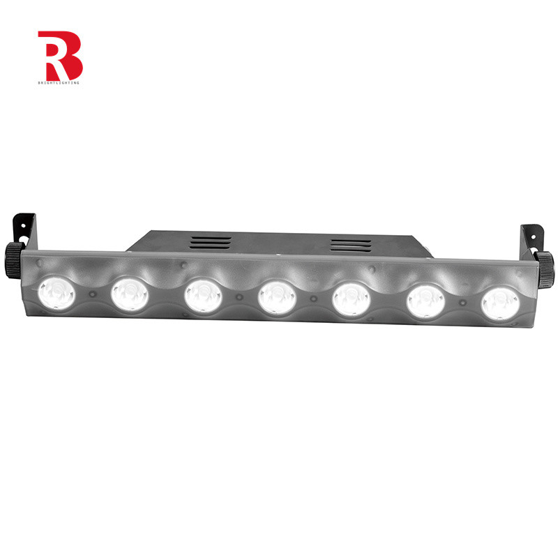 DMX512 7×3W Blanco Caliente 42 Pcs 0.5W RGB 3IN1 Luz de la ciudad LED
