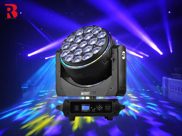Nuevo LED cabeza móvil de escenario de luz inclinado 540 ° 220 °