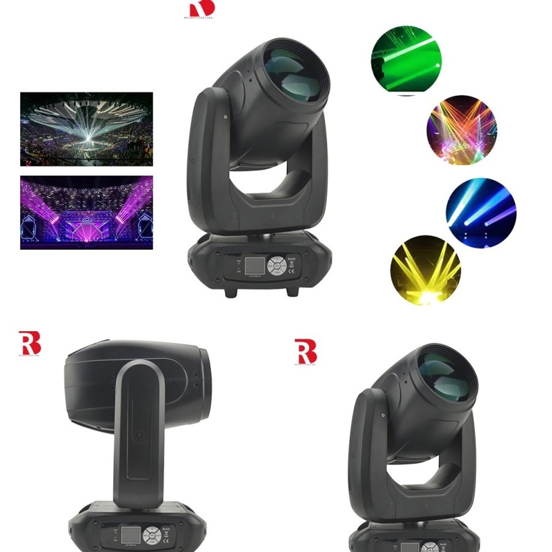 DMX512 295W Moving Head Light Master Slave Modes para lavado suave vigas afiladas