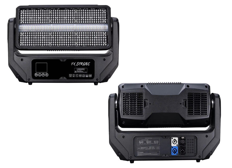 DMX512 Control Ciclón RGBW 4 en 1 Atómico LED Strobe luz para el escenario
