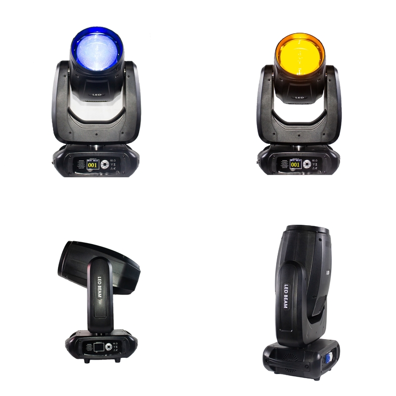 LED de alta luminosidad de 200W luz de faro móvil para conciertos incluso iluminación de escenarios de fiestas