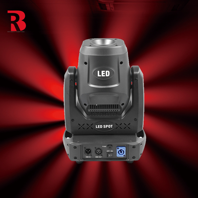 LED Moving Head Stage Light Blanco 150W LED DMX de alto rendimiento Rotación de 5 facetas Prisma automático Para bar de la fiesta de bodas