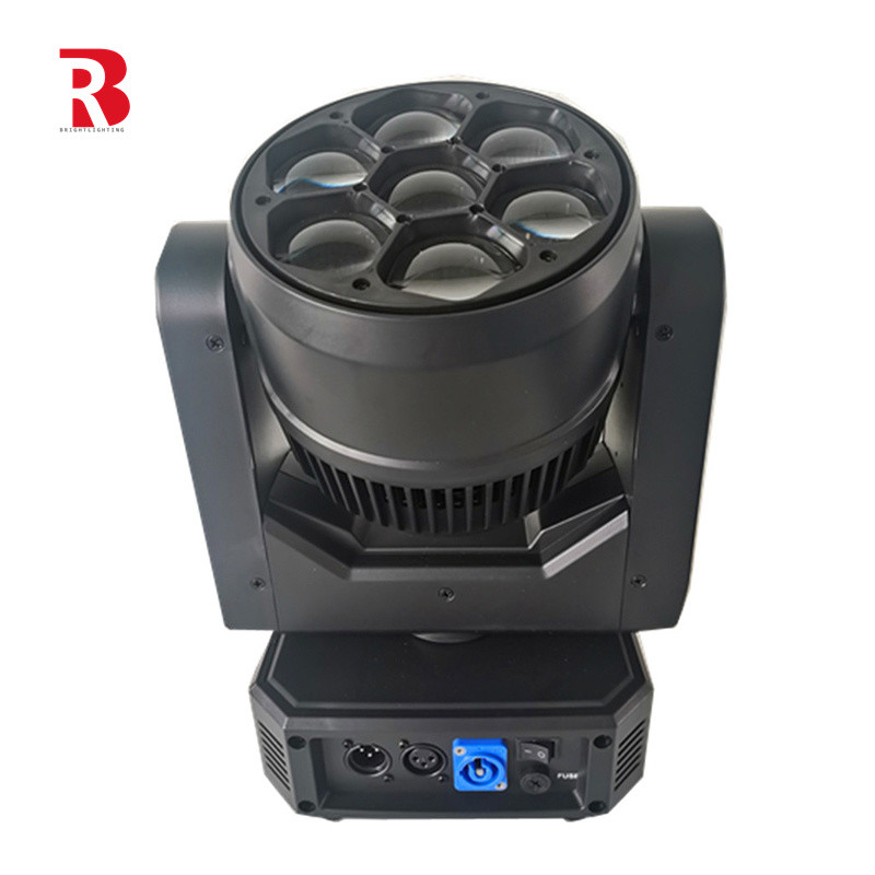 Cabeza de movimiento Beeye DMX Control Multicolor para diseño de bodas