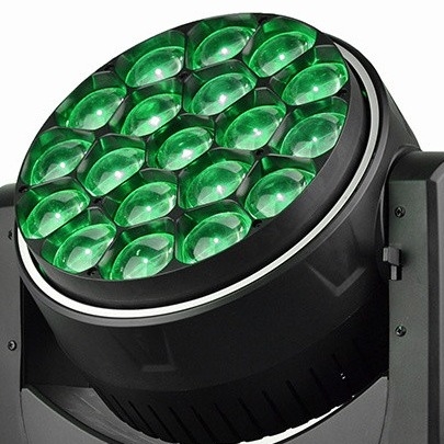 4 en 1 LED Moving Head Stage Light 19*40W Fábrica de ojos de abeja