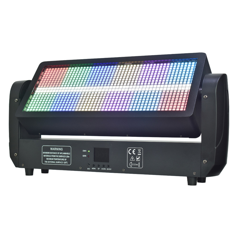 RGB 8 + 8 RGB luz de cabeza móvil Led Strobe luz 300W potencia para el evento