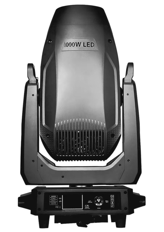Mini 1000W BSWF Profile Moving Head Light con placa de patrón Pan de 540° y IP20