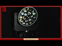 19pcs40w lavado luz delantera móvil