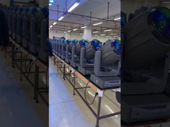 240V impermeable 8 prisma LED haz láser LED cabeza móvil de escenario luz para el espectáculo