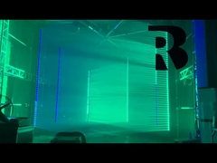 LED Pixel Zoom Bar 6pcs 40W RGBW 4 en 1 Lámpara de escenario de lavado para DJ Disco