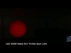 LED 200W/300W RGBW 4in1 luz reflector elíptico luz de estudio de televisión