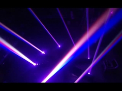 Barras de lavado RGBW Roller de matriz LED para discoteca Luz de cabeza móvil