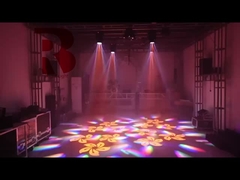 Mini modelo con prisma RGBW para mostrar 6 ojos de abeja luz