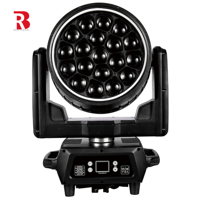 19*40W DMX IP65 LED Spot Zoom Moving Head Light fábrica