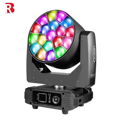 19*15w Beeye Moving Head Luz de escenario al aire libre para cine Deportes Eventos corporativos Bodas
