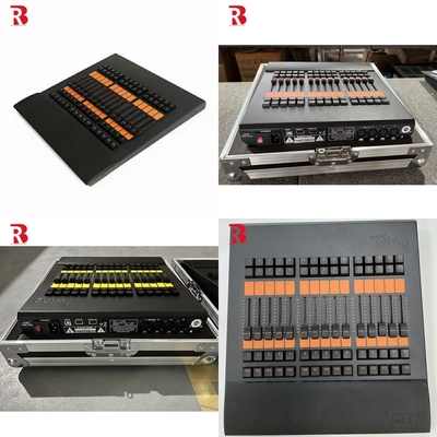512 canales DMX Consola del sistema de controladores DMX de escenario para faros móviles RGB y RGBW