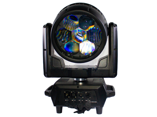 Supershow 7x60w movimiento de la cabeza de lavado DMX Zoom ip65 LED movimiento de la cabeza de luz