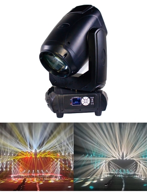Equipo Luz de escenario DMX512 Luz de cabeza móvil de haz de luz para el club