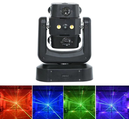 Professional Grade Moving Head Light Red Green Laser For KTV